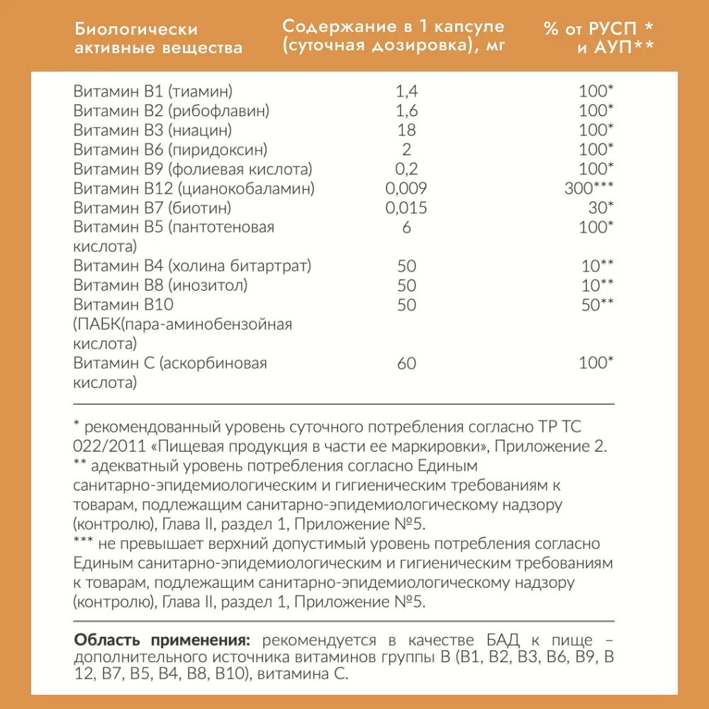Cybermass B-vitamins, комплекс витаминов B